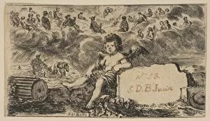 Title page: Cupid, from Game of Mythology (Jeu de la Mythologie), 1644