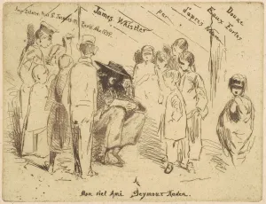 Seymour Haden Prints: The Title Page for Douze Eaux Fortes d apres Nature, 1858