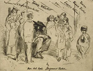 Images Dated 23rd August 2021: The Title Page for Douze Eaux Fortes d apres Nature (Twelve Etchings after Nature)