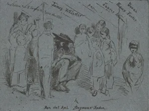 Dedication Prints: Title page of the French Set, 1858. Creator: James Abbott McNeill Whistler