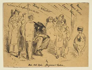 Title Page from the French Set'(Douze Eaux-Fortes d Apres Nature), 1858