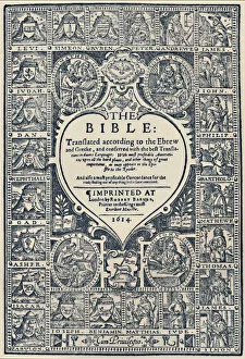 Grierson Prints: Title Page of the Geneva Bible, 1614, (1947)