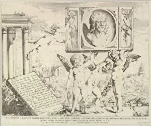 Saint James Gallery: Title page: Homage to Mantegna, from 'The Story of Saints James