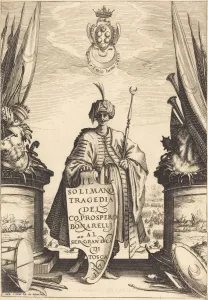 Suleyman I Prints: Title Page for Il Solimano, 1620
