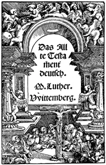 Title page of Luthers translation of the Old Testament, 1534