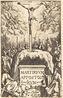 Title Page for The Martyrdoms of the Apostles, c. 1634 / 1635