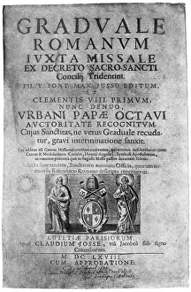Title page of a Missal given by James II to John Brenan, 1894 Title page of a Missal given by James II to John Brenan, 1894