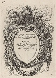 Leopard Prints: Title Page for Nouvelles inventions de Cartouches, 1647