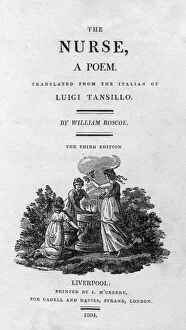 Title page of The Nurse, 1804. Artist: J M Creery