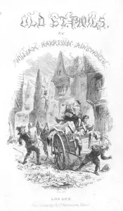 Title page of Old Saint Pauls by William Harrison Ainsworth, 1855 Title page of Old Saint Pauls by William Harrison Ainsworth, 1855