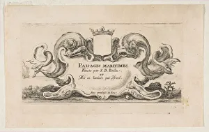 Title Page: Paisages maritimes, ca. 1644. Creator: Stefano della Bella