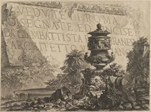 Title-page for Vedute di Roma'..., 1760-78. Creator: Giovanni Battista Piranesi Title-page for Vedute di Roma'..., 1760-78. Creator: Giovanni Battista Piranesi