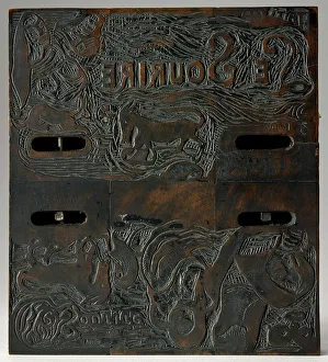 Paul Gaugin Prints: Two Title Pages for Le Sourire (Les deux titres du Sourire) [verso]