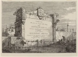 Title Plate, c. 1735 / 1746. Creator: Canaletto