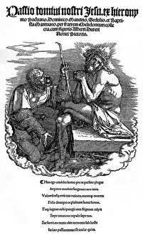 Titlepage to the series The Great Passion, 1510, (1936). Artist: Albrecht Durer