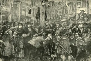 Convict Collection: Titus Oates in the Pillory, 1685, (1890). Creator: Unknown