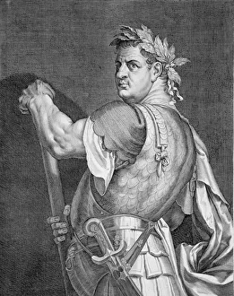 Gillis Sadeler Ii Prints: Titus, Roman Emperor, (c1590-1629). Artist: Aegidius Sadeler II