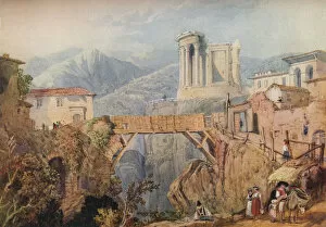 Ravine Collection: Tivoli, 1833. Artist: Clarkson Stanfield