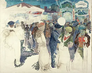 Amusement Park Prints: Tivoli. Creator: Henry Ericsson