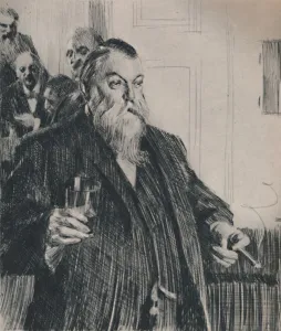 The Toast, 1890s, (1946). Artist: Anders Leonard Zorn