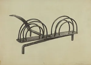 Toast Rack Prints: Toast Rack, c. 1938. Creator: Maurice Van Felix