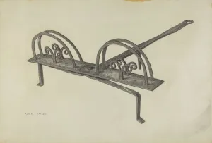 Toast Rack Prints: Toast Rack, c. 1939. Creator: Albert Taxson