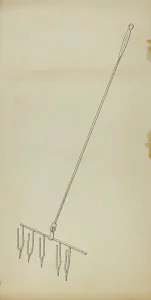 Toast Rack Prints: Toast Rack, c. 1939. Creator: Irene Lawson