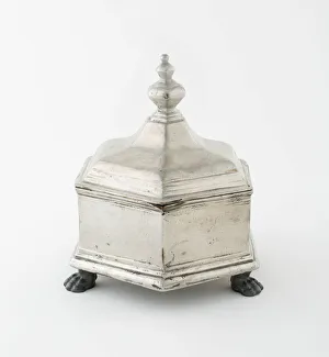 Tobacco Box Prints: Tobacco Box, Netherlands, c. 1740. Creator: Unknown