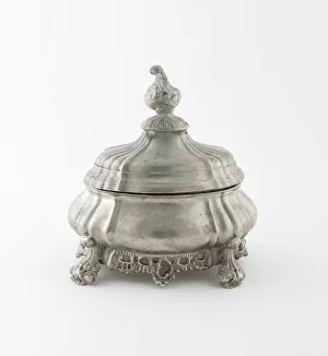 Tobacco Box Prints: Tobacco Box, Netherlands, c. 1760. Creator: Unknown