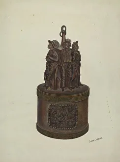 Joseph Cannella Prints: Tobacco Jar, 1935/1942. Creator: Joseph Cannella