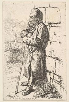 Smoker Collection: The Tobacco Smoker, 1817. Creator: Johann Christian Erhard