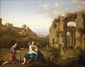 Tobiah and the Angel, 1645-1680. Creator: Toussaint Gelton