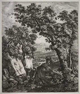 Anthonie Waterloo Dutch Collection: Tobias and the Angel. Creator: Anthonie Waterloo (Dutch, 1609 / 10-1690)