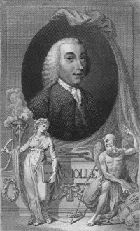 David Hume Prints: Tobias Smollett, 1790