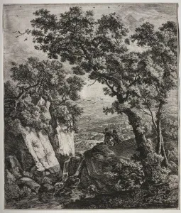 Anthonie Waterloo Dutch Collection: Tobit and the Angel. Creator: Anthonie Waterloo (Dutch, 1609 / 10-1690)
