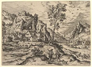Tobit from Landscapes with Biblical and Mythological Scenes, 1558 Tobit from Landscapes with Biblical and Mythological Scenes, 1558