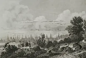 Tobolsk, Russia, 1839. Creator: Augustin Francois Lemaitre
