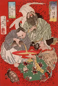 Wading Bird Prints: Tobosaku, Miura Daisuke Yoshiaki