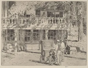 Frederick Childs Hassam Prints: Toby s, Cos Cob, 1915. Creator: Frederick Childe Hassam