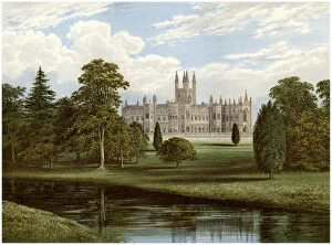 Images Dated 27th November 2008: Toddington Park, Gloucestershire, home of Lord Sudeley, c1880