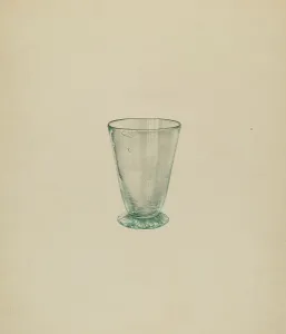 Transparent Prints: Toddy Glass, c. 1937. Creator: James McCreery