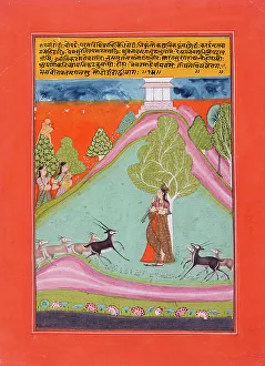 Second Wife Prints: Todi Ragini, Second Wife of Hindol Raga