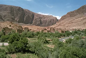 Oasis Prints: Todra Gorge, Morocco