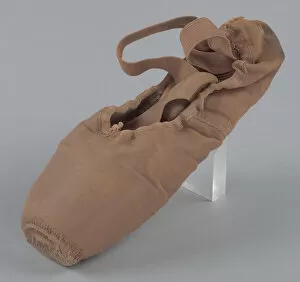 Ballet Shoes Collection: Toe shoe and tights worn by Alexandra Jacob of Dance Theatre of Harlem, 2013-2014