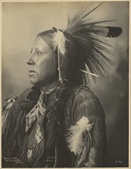 Plait Prints: Six Toes, Kiowa, 1899. Creators: Adolph F. Muhr, Frank A. Rinehart