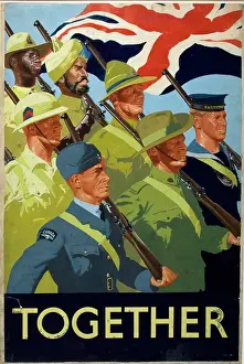 The National Archives Prints: Together, World War II poster, c1939-c1945