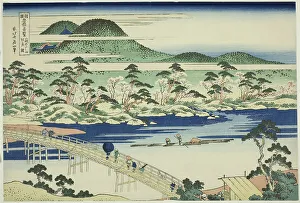 Yamashiroya Prints: Togetsu Bridge at Arashiyama in Yamashiro Province (Yamashiro Arashiyama no Togetsuk)