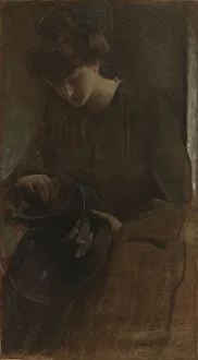Toil Prints: A Toiler, ca. 1898. Creator: John White Alexander
