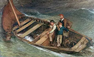 Aberdeen Art Gallery Museums Prints: Toilers of The Sea, 1870. Creator: William Quiller Orchardson