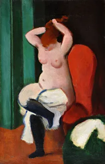Morning Toilet Collection: Toilet, 1924. Artist: Kremlicka, Rudolf (1886-1932)